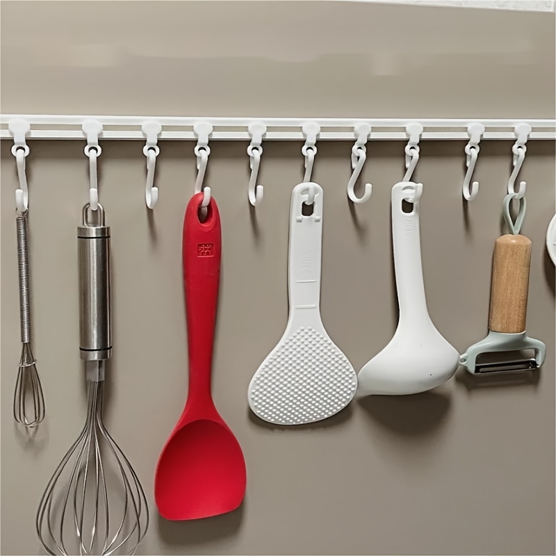 40cm 무타공 주방용품 걸이, 다용도 슬라이딩 접착식 - Kitchen Appliances Cabinet 리뷰 및 가격