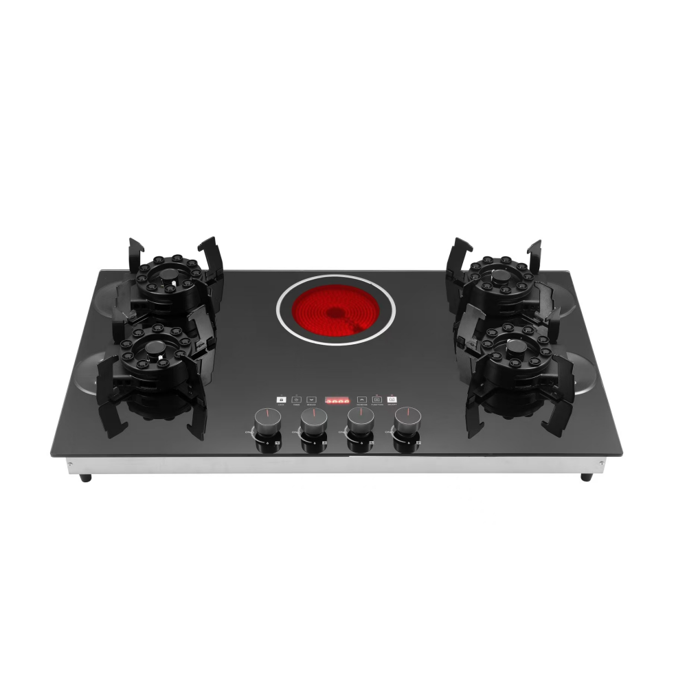 주방 가전 5구 가스 및 전기 겸용 스토브 가정용 요리 - Kitchen Appliances Electric Stove 리뷰 및 가격