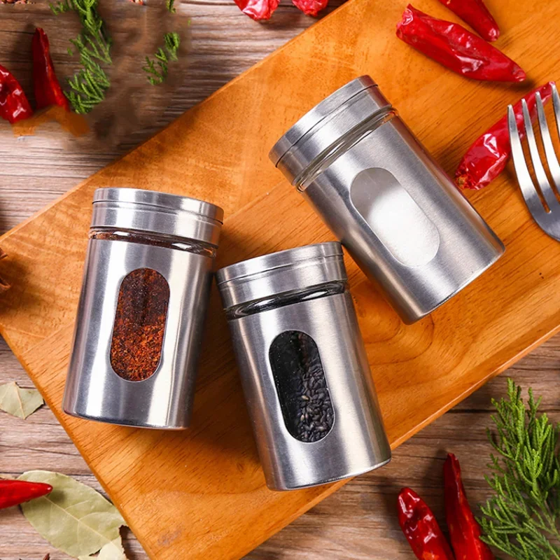 스테인리스 스틸 양념통 보관함 조미료 병 쉐이커 병 정 - Kitchen Appliances Manufacturers 리뷰 및 가격