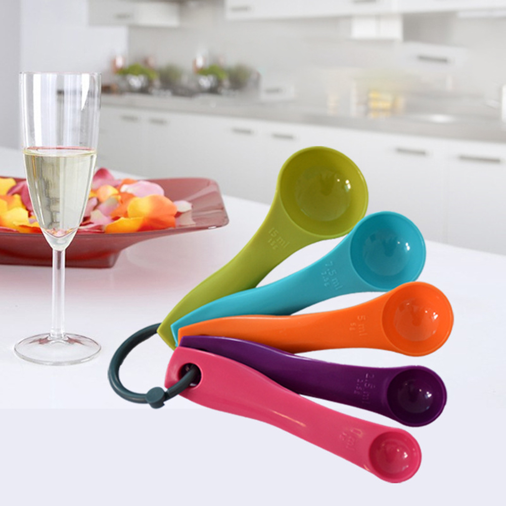 컬러풀 소금 오일 스푼 5 개 1/2.5/5/7.5/1 - Kitchen Appliances Manufacturers 리뷰 및 가격
