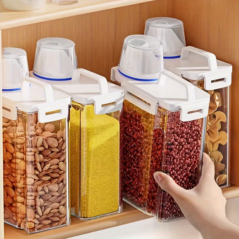 1pc 저장 용기, 뚜껑이 있는 가정용 방충 및 방습  - Kitchen Appliances Manufacturers 리뷰 및 가격