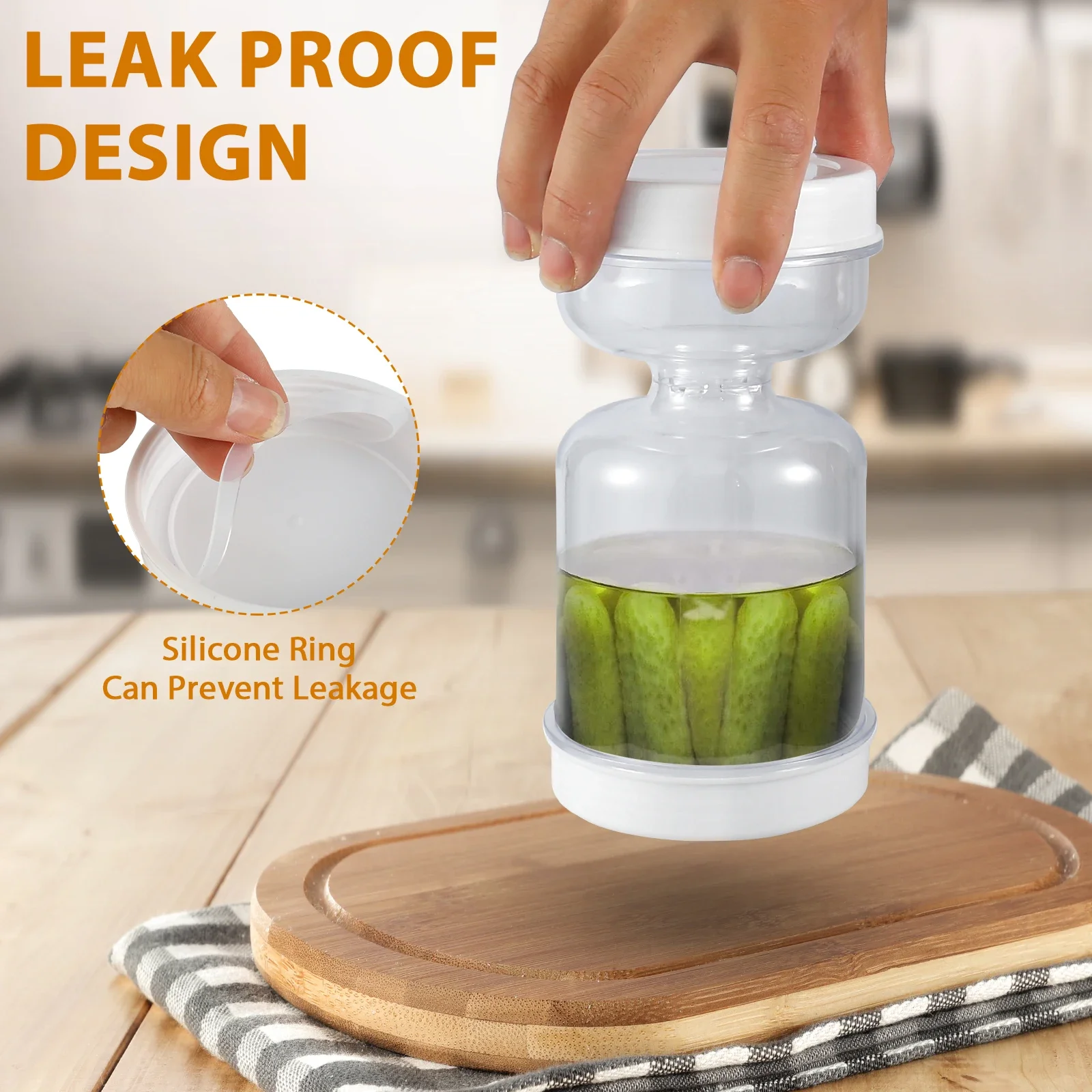 피클 용기 습식 및 건식 분리 피클 올리브 용기(포크  - Kitchen Appliances Manufacturers 리뷰 및 가격