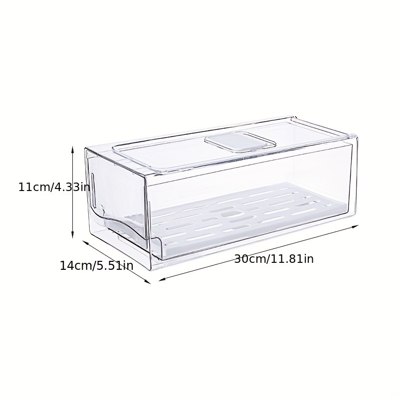 1pc주방 냉장고 보관 상자 서랍 유형 신선 유지 상자 - Kitchen Appliances Manufacturers 리뷰 및 가격